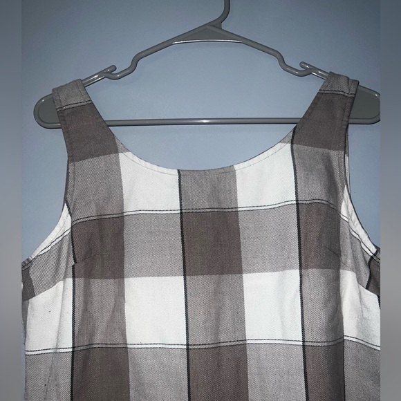 Vintage Kathy Lee buffalo plaid dress size 8 - Picture 2 of 6